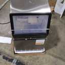 VEVOR Commercial Ice Maker Machine, 130Lbs/24H with 33Lbs Storage, 45 Cubes per Cycle, Stainless Steel Freestanding & Under Counter Ice Maker with LED Display & Self-Cleaning, for Home Bar Restaurant (Silver)