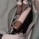 MESCOMB 5 in 1 Hot Air Styler Wrap, High-Speed Hair Dryer, Volumizing Brush with Auto Curlers, Fast Drying & Frizz-Free Styling, Straightening, No Heat Damage, Includes Travel Bag (Pink)