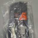 Zip Ties Heavy Duty 12 inchV-Shaped Toothed Double Sided With 200 LBS Tensile Strength Cable Ties Extra Large Wire Ties Adjustable Nylon Tie Wraps for Indoor Outdoor Patented Design80 Pack Black