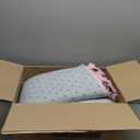 Living Room Area Rug - 5x8 Kids Room Fluffy Bedroom Pink Leopard/Cheetah Print Faux Fur Washable Carpet