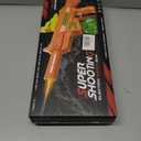 Electric Water Gun, Ultimate Battle Blaster Water Guns with Realistic Gun Muzzle Flame High Capacity Automatic Squirt Guns Summer Outdoor Beach Swimming Pool Party Toy for Adult KidsOrange
