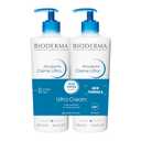 Bioderma Atoderm Ultra Cream Duo Pack, Hydrating Body Moisturizer for Normal to Dry Sensitive Skin 2x16.9 Fl Oz