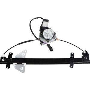 Rear Left Passeger Side Power Window Regulator Assembly with Motor, Fit for Dodge Dakota Sport/Dakota SLT 2001-2004, for Dakota Durango 1998-2003, for Replace for 741-598