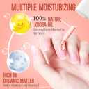 7 x CHUCHU Vegan Cuticle Oil for Nail: Pomegranate Scent Natural Vitamin B & E Nail Oil - Hydrates Moisturizes Repairs for Nails Damage Dry Cuticle 0.51 Fl Oz
