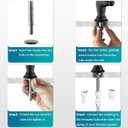 Delle Rosa Drinking Water Faucet, Stainless Steel Kitchen Water Filter Faucet, Commercial Water Filtration Faucet for Under Sink Water Filter System, Oil Rubbed Bronze Non-Air Gap RO Faucets