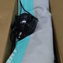 AKSPORT Gymnastics Air Mat Tumble Track Tumbling Mat Inflatable Floor Mats with Air Pump for Home Use/Tumble/Gym/Training/Cheerleading/Parkour/Beach/Park/Water (10ftx3.3ftx4inch, Mint Green)