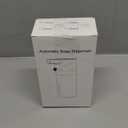 Automatic Soap Dispenser Liquid Touchless: 13.52oz/400ml Wall USB Rechargeable - 4-Level Adjustable Modern Electric Hand Soap Dispenser - Kitchen Bathroom Kids Family White (White Gel Typ)