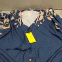 Women's Summer Dresses Sexy Sundress Short Fall A Line 3/4 Sleeve V Neck Bell Sleeve Fitted High Waist Dress size M