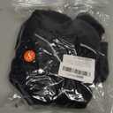 Fleece Dog Coat for Dog,Pullover Pajamas Jumpsuit Bodysuit Puppy Coats with Legs, Pet Windproof Warm Cold Weather Jacket Full Body Vest Cozy Snowsuit Outfit Clothes (Black, S)