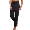 Hanes Mens Ecosmart Jogger Sweatpants, Midweight Fleece Lounge Pants, 30.5", Black, Medium US