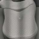 Knee Pillow for Side Sleepers, Memory Foam Leg Pillow for Side Sleeping, Between Legs Pillow for Relief Sciatica Hip Lower Back Pain, White