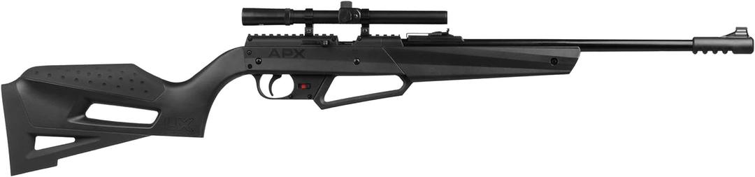 Umarex NXG APX Multi-Pump Pneumatic Youth .177 Caliber Pellet or BB Gun Air Rifle - Includes 4x15mm Scope
