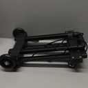 KEDSUM Foldable Luggage Cart, 290lbs Dolly Cart with Wheels, Folding Hand Truck with Expandable Baseplate, Portable Luggage Dolly 4 Wheels for Travel, Moving, Office Use, Easy to Store