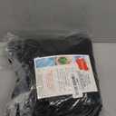 Hanes Men's Double Tough Socks, Crew and Ankle Moisturing Wicking Socks, Black & White, Multi-Packs (6-12, Black - 14 Pair)