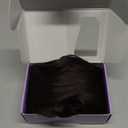 KooKaStyle Clip in Synthetic Hair Extensions Long Wavy 4PCS Thick Hairpieces Dark Brown 6# Fiber Double Weft Natural Hair Extensions 16 Inch for Women (Rich Dark Brown Silky Shine)