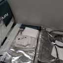 Outdoor Heated Cat House in Winter,Extremely Insulated & Weatherproof,Elevated Feral Cat Shelter with Waterproof Eaves & Escape Door for Outside Stray Barn Cat (Dark Grey,M) (23.6"L x 16.5"W x 18.5"H)