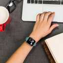 2 x STG Sport Slim Thin Narrow Silicone Bands Compatible with Apple Watch Band Ultra 3/2/1 49mm, Series 11/10 46/42mm, 9/8/7 45/41mm, SE 6/5/4 44/40mm, 3/2/1 42/38mm for Women Men (Cactus)