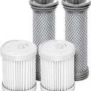 Replacement Filter kit Compatible with Tineco A10/A11 Hero, A10/A11 Master PURE ONE S11, PWRHERO11 Snap Cordless Vacuum Cleaner, 2 Pack Pre Filters & 2 HEPA Filter