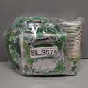 106PCS St. Patrick's Day Plates and Napkins Set, St Patricks Day Decorations Shamrock Plates Saint Patricks Day Party Supplies Disposable Paper Plates for Irish Lucky Day Celebration, Serves 24