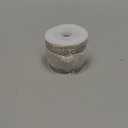 33 Feet Silver Plated Stainless Steel Cable Chain Bulk, 2.5mm 304 Stainless Steel Silver Flat Cable Link Chains Roll Spool for Jewelry Making Necklace DIY Craft