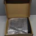 Car Console Armrest Box Arm Rest Height Adjustable Comfort Elbow Pad Universal (Black)