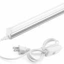 Barrina T5 LED Shop Light, 4FT, 6500K (Super Bright White), 20W, 1 Pack
Utility Shop Light, Ceiling and Under Cabinet Light with Built-in ON/Off Switch, ETL Listed