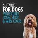 FURminator 2-in-1 Doodle Grooming Tool for Dogs, 1 Count, Dematting Tool with Comb for Mats, Tangles & Maintenance on Curly, Long, Silky & Wiry Coats