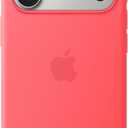 Apple iPhone 17 Pro Silicone Case with MagSafe and Camera Control: Lightweight Phone Case, Wireless Charging Compatible, Smooth Matte Finish; Bright Guava