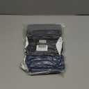 wegreeco Washable Dog Diapers - Washable Male Dog Belly Wrap - Pack of 3 - (Black, Charcoal, Navy, Medium)