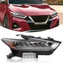 RH LED Headlight Assembly Compatible With 2019 2020 2021 Nissan Maxima Headlamp Right Passenger Side NI2503269 260109DJ0B