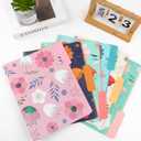 84 Pack Decorative File Folders, 1/3 Cut Tab Floral Colored Folders Letter Size 8.8 x 11.6 Inch, Assorted 6 Styles Filing Folder for Office School Business