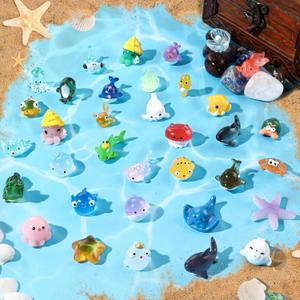 DIYDEC 36pcs Mini Ocean Resin Animals Tiny Sea Animals Figurines Marine Miniature Plastic Animals Aquarium Ornaments Decorations for DIY Fish Tank Potted Micro Fairy Garden Dollhouse DIYDEC 36pcs Mini Ocean Resin Animals Tiny Sea Animals Figurines Marine Miniature Plastic Animals Aquarium Ornaments Decorations for DIY Fish Tank Potted Micro Fairy Garden Dollhouse