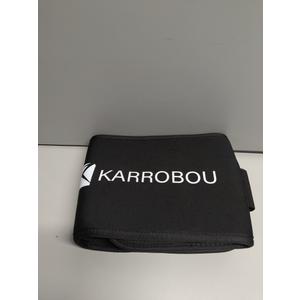 Exercise Hip Thrust Belt - KARROBOU Portable Band Adjustable Anti-Slip Exercise Bridge Belt for Dumbbells, Kettlebells, Plates, Hip Thruster for The Gym Home Workout