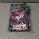 Neon Halloween Shower Curtain Colorful Pumpkin Mushroom Star Gothic Mysterious Spooky Fabric Decorative Bathroom Curtains with Hooks for Party,Black Purple Yellow