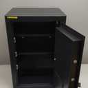 5.0 Cub Large Home Safes Fireproof Wterproof, Anti-theft Fireproof Safe with Programmable Keypad, Spare Keys and Alarm Systerm, Digital Home Security Safe Box for Document Money Medicines