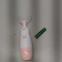 Kids Electric ToothbrushU Shaped toddler Toothbrush Waterproof Battery Powered 360 Automatic Sonic u shaped Toothbrushes for 2-7 Years Old for Boys Girlswith 2 Replacement Brush HeadsPink (1 Count (Pack of 1))