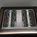 SEEDEEM 4 Slice Stainless Toaster with LCD Display, 7 Shade Settings, Wide Slots, Bagel/Defrost/Reheat Functions, Removable Crumb Tray, 1800W