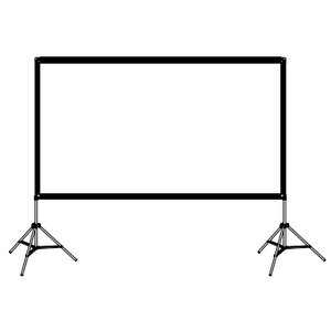 VISULAPEX JYSZJ-01 Portable Projector Screen with Double Stand User Manual