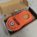 ORCISH 10 Ton Snatch Block, 22,000 LBS Capacity Block and Tackle Pulley System, Work with 0-3/4 Rope, Winch Hook Accessories, Heavy Duty Offroad Recovery Accessory for Truck, Tractor, ATV & UTV (Orange)