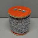 VAIPI 262 ft Jack Chain Heavy Duty Stainless Steel Chain Links Metal Coil Chain Utility Chain Roll Spool for Hanging Basket, Bird Feeders, Light Fixture, Camping, Pet Towing, Artworks (1.42 mm * 80 m)
