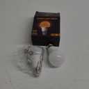 Amber Sleep Light Bulbs, Blue Light Blocking, A19 9W (60 Watt Equivalent) Dim Light Bulbs for Lamp, 1800K Warm Light Bulb, E26 for Healthy Sleep, Bedroom, Kids Room, 2 Pack