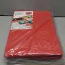 Christmas Ornament Storage Container with Dividers - Box Stores Up to 96 Ornaments, Zippered, Convenient, Adjustable, Large Organizer Bin to Protect Holiday Dcor, Fits Most Standard Size, Red