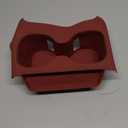 Temmis Center Console Silicone Cup Holder Kit for Honda CRV 2023-2026 (Gasoline & Hybrid), Insert Center Consel Electrostatic adsorption Cover for Honda CRV 2023-2026-Red