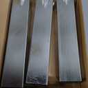 Dunzy Crimped Style Baseball Ground Anchors for Baseball Bases, Silver