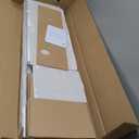 WLIVE White Dresser TV Stand for 45, 50, 55 inch TV, Entertainment Center with LED Lights & Charging Station, Chest of Drawers with 8 Fabric Drawers and Open Shelves for Living Room, Hallway, Wood Top