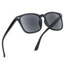 Reading Sunglasses for Women Men, Full Lens readers Sunglasses UV400 Protection IF8082 (Black)