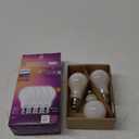 PHILIPS LED 60W A19 3-Pack Ultra Definition Soft White (2200K) 800 Lumen (8W=60W) Dimmable Flicker Free Light Bulbs