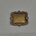 Vintage Small Gold Ring Dish, Birthday & Wedding Gifts for WomenWedding Ring Tray - 5.3 x 4.5 inches
