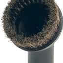 Round Horse Hair Vacuum Brush Attachment for Shark Vacuums, Compatible with Miele C1 Shark NV350 NV360 NV500 NV501 HV300 HV301 HV322 HV371 HV372 (1-3/8'' Vacuum Dusting Brush)