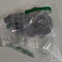 Dog Muzzle,Soft Nylon Muzzles Anti Biting Barking Chewing,Breathable Reflective Adjustable Loop Pets for Small Medium Large Sized Dogs,Allows Panting and Drinking(Black M)